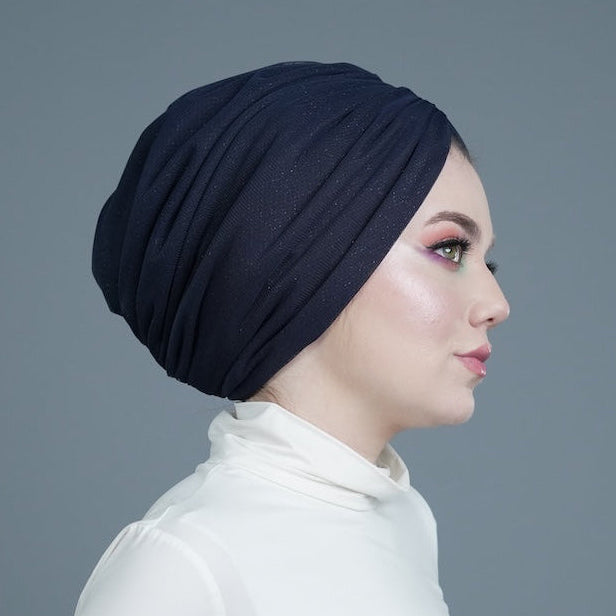 Dark Blue (Bitter Honeycomb) with Pleats