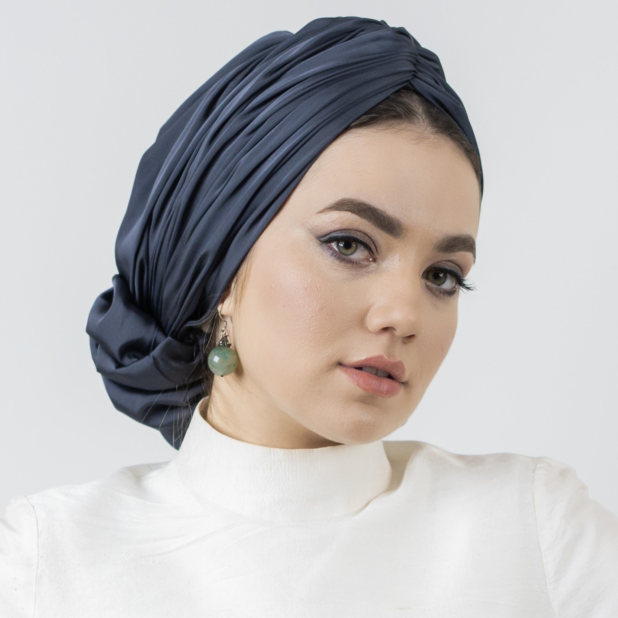 Beirut Bun Turban - Satin Fabric