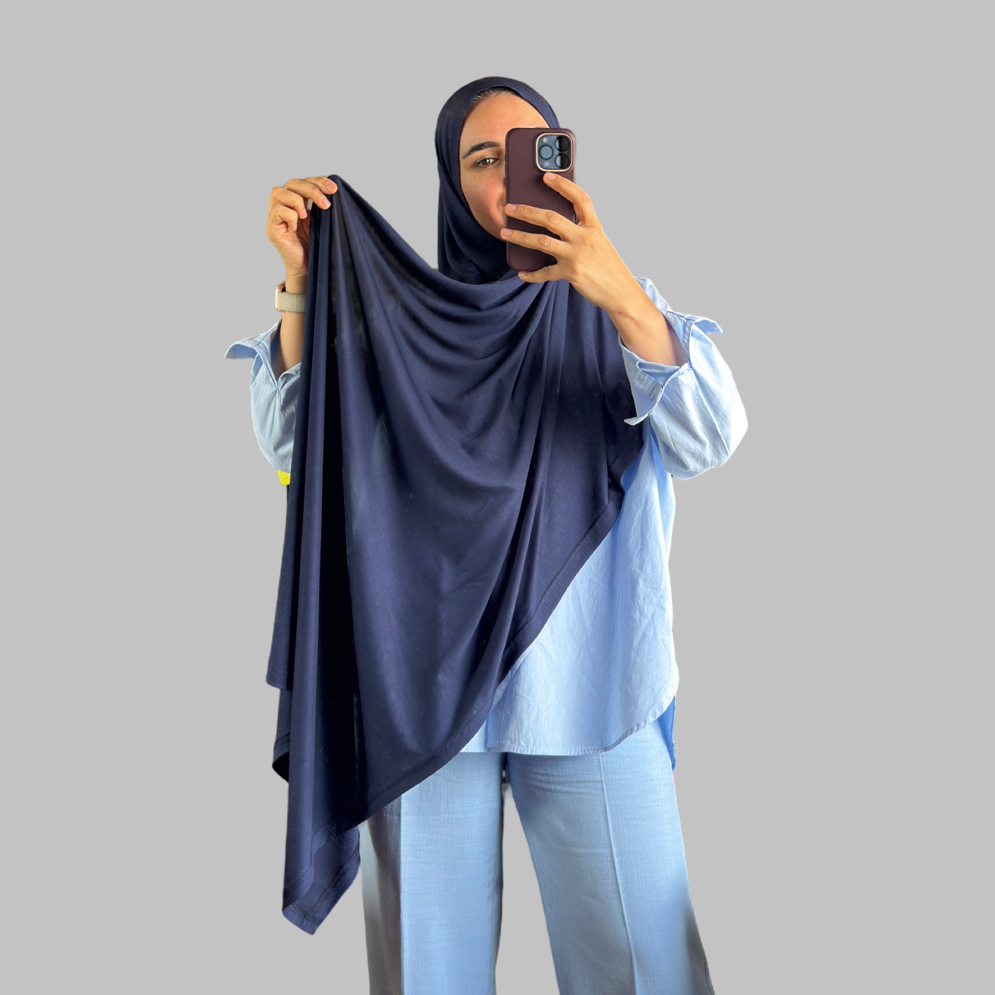 Ready-made Cotton Scarf - Lyocell Fabric - BitterColors