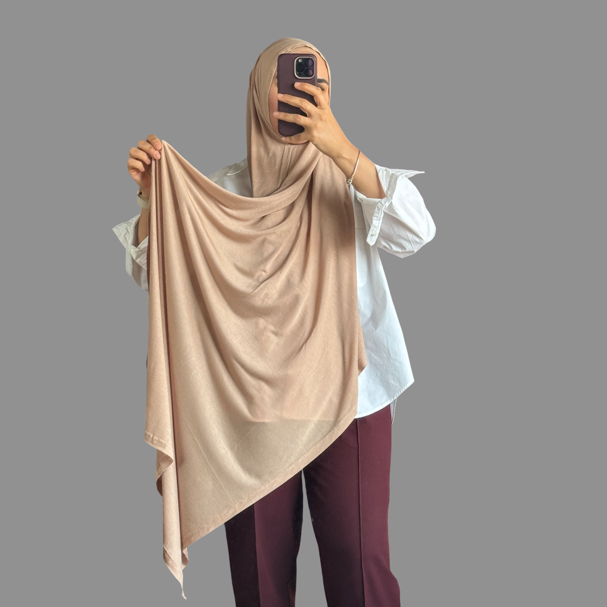 Ready-made Cotton Scarf - Lyocell Fabric - BitterColors