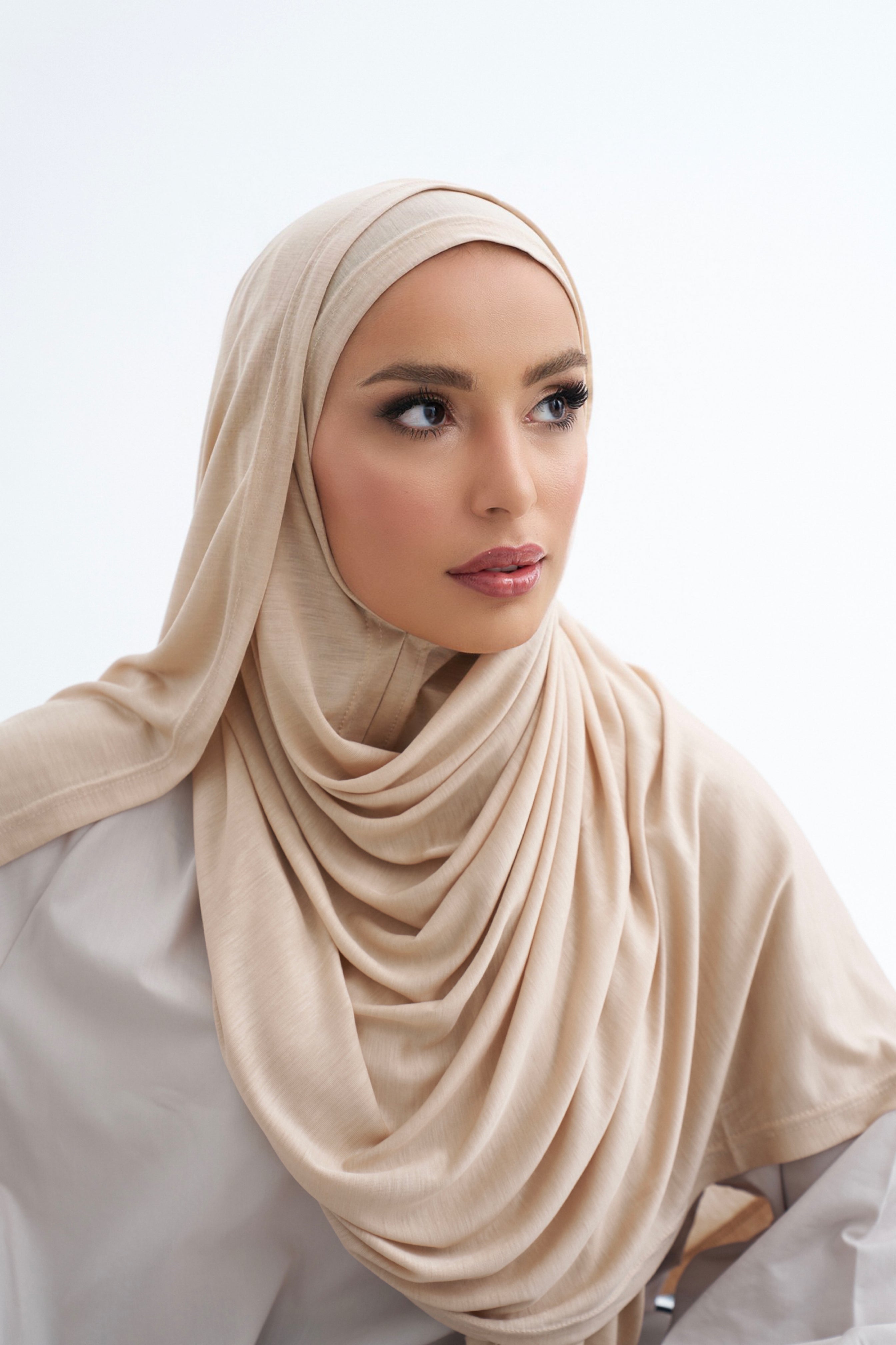 Ready-made Cotton Scarf - Lyocell Fabric - BitterColors