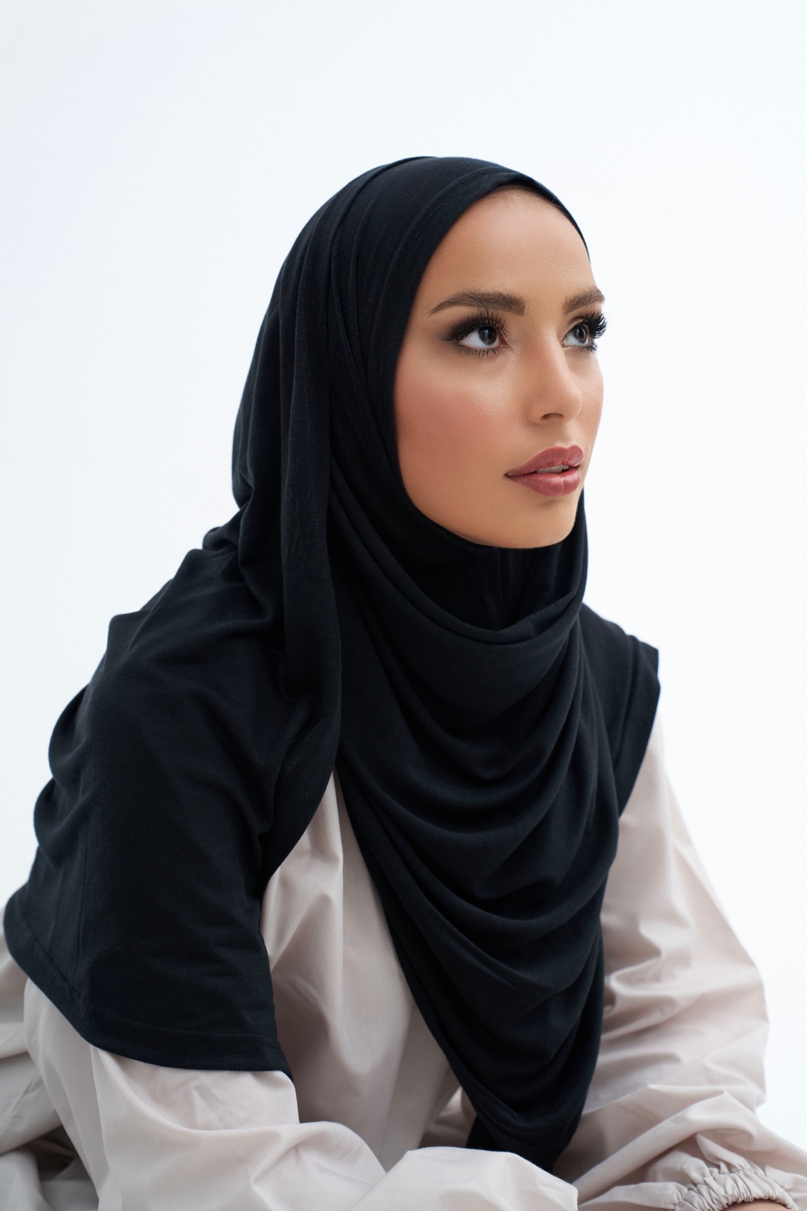 Ready-made Cotton Scarf - Lyocell Fabric - BitterColors