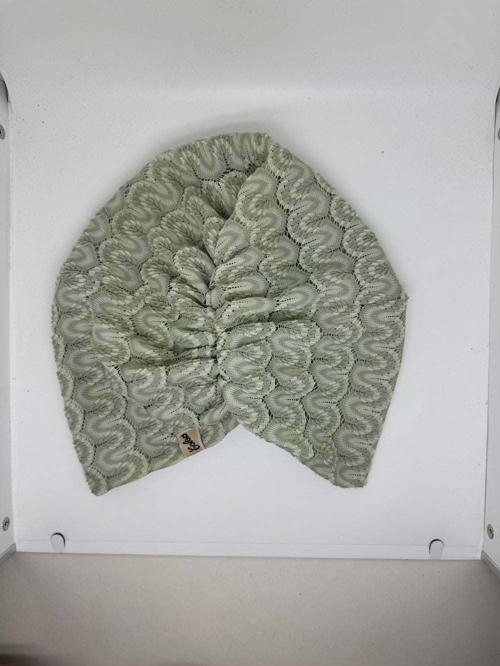 X Burgulu Büzgülü Bodrum Bone - Hafif Örme Kumaş