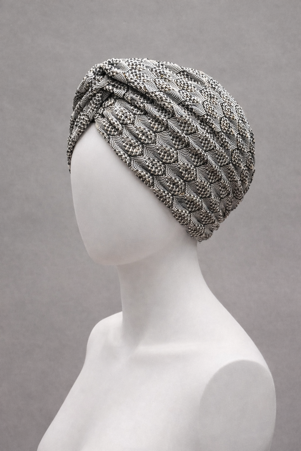 X Burgulu Büzgülü Bodrum Bone - Hafif Örme Kumaş