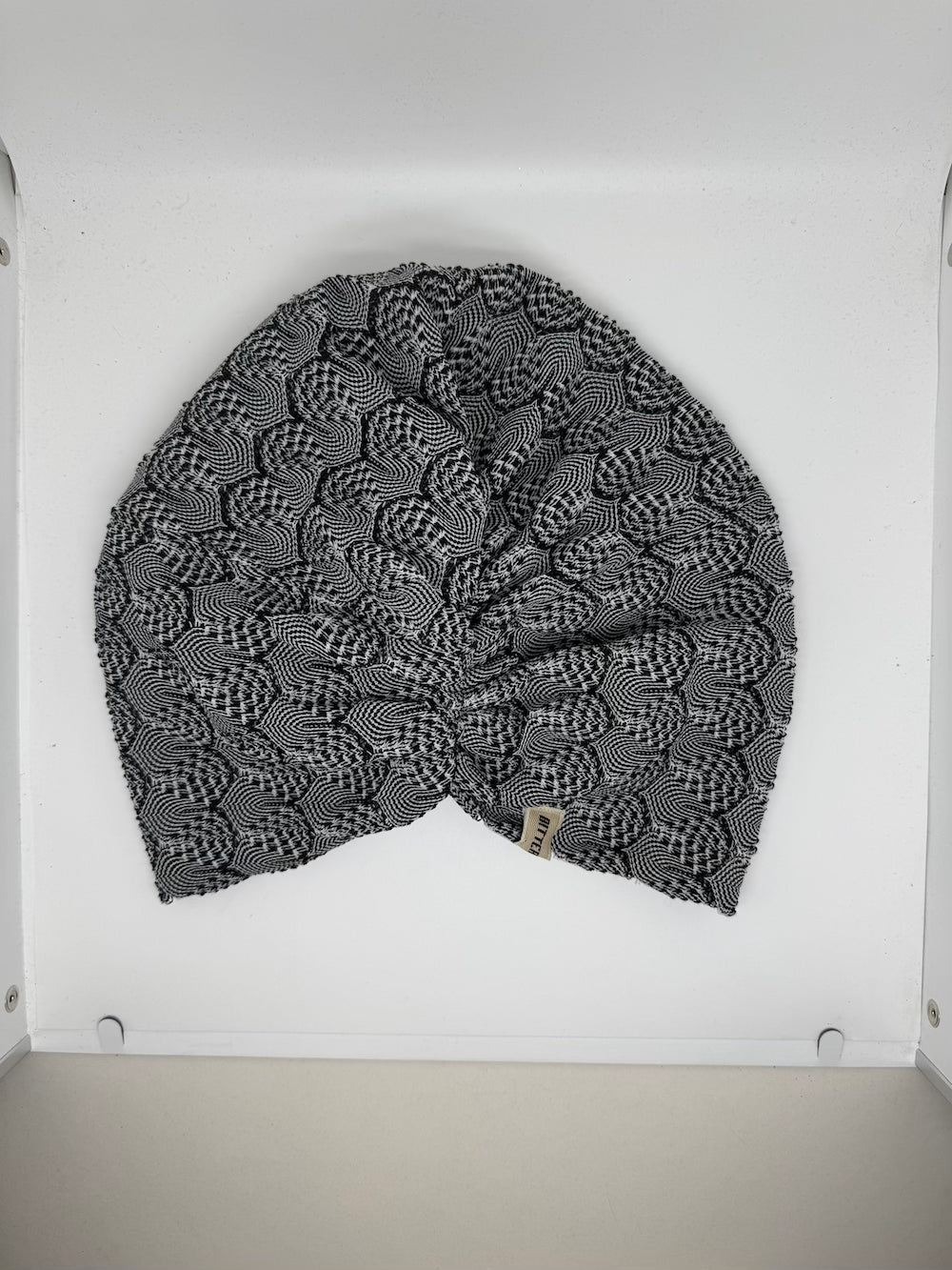 X Burgulu Büzgülü Bodrum Bone - Hafif Örme Kumaş