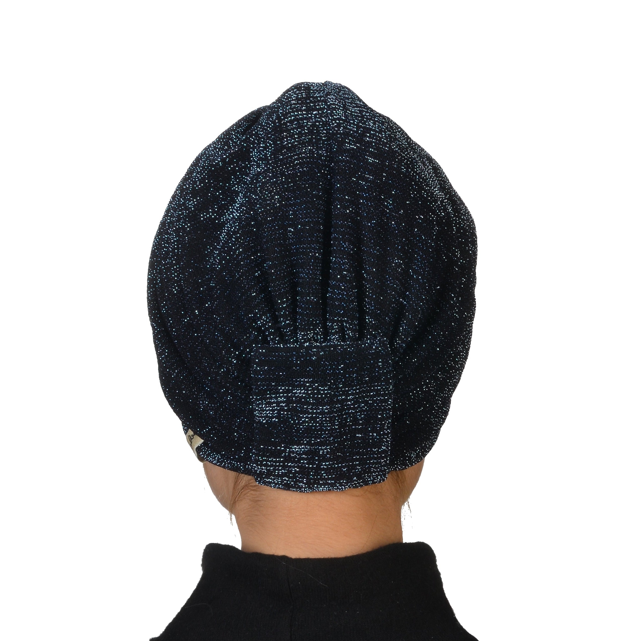 Barcelona Burgulu Bone - Işıltılı Örme Kumaş