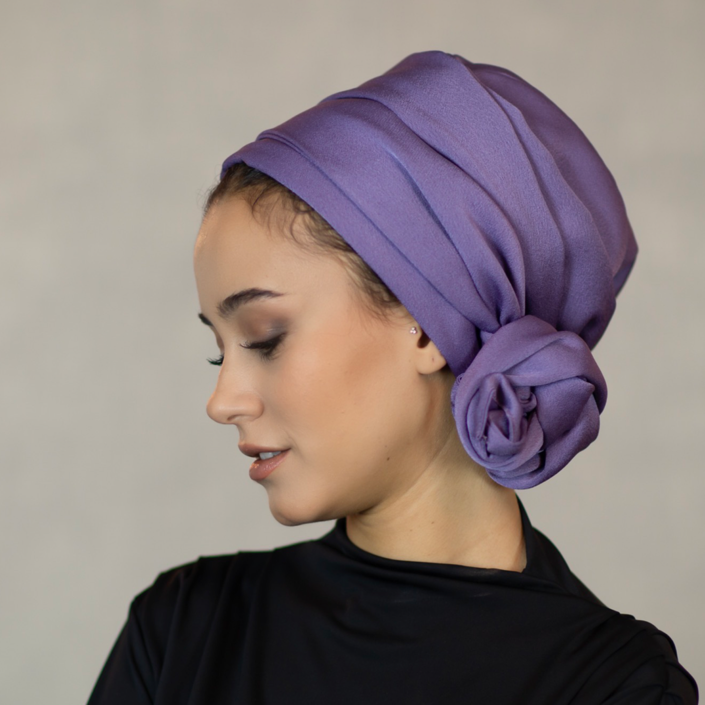 Dubai, Krep Saten Bone, Dubai Crepe Sateen Turban