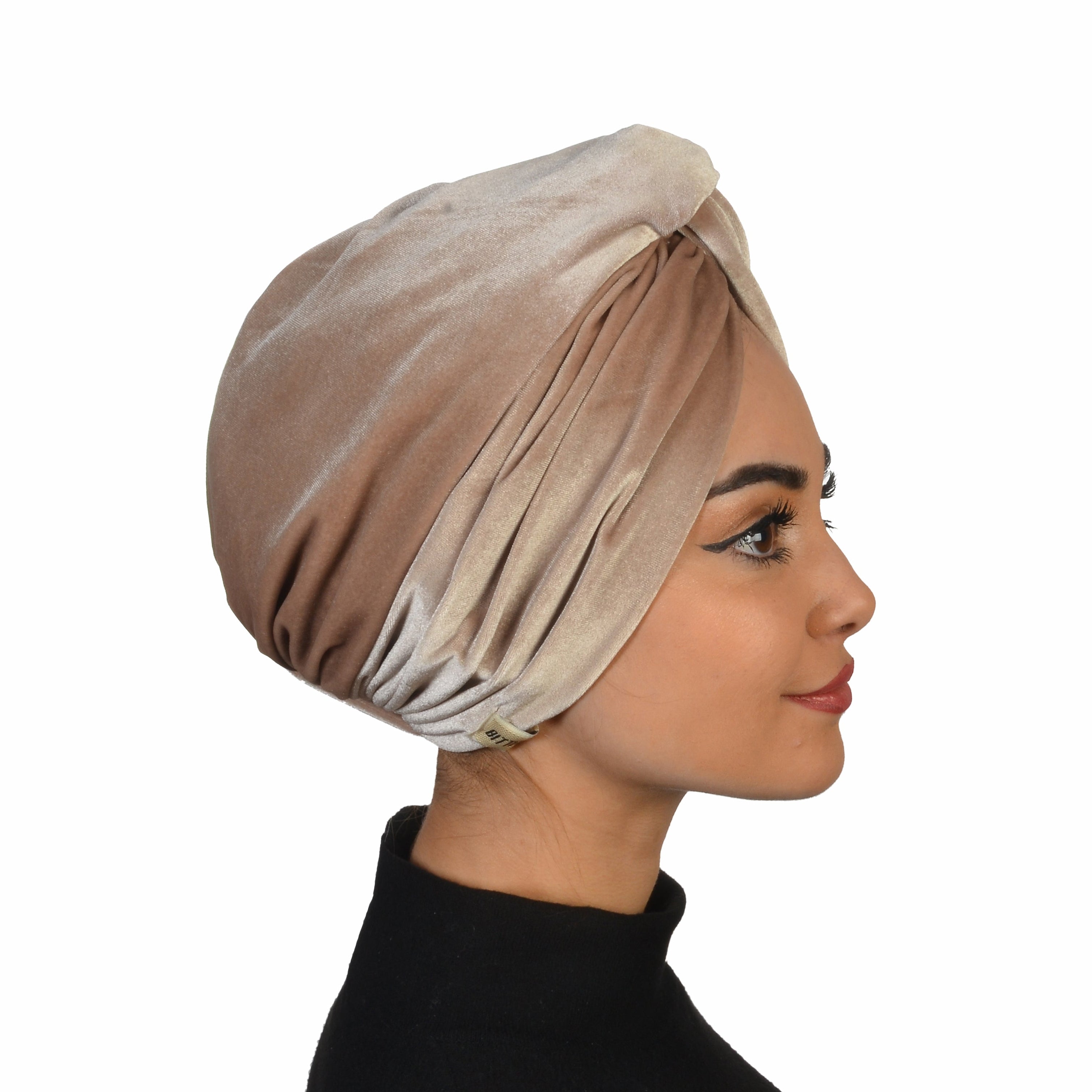 Barcelona Burgulu Bone - Esnek Kadife Kumaş