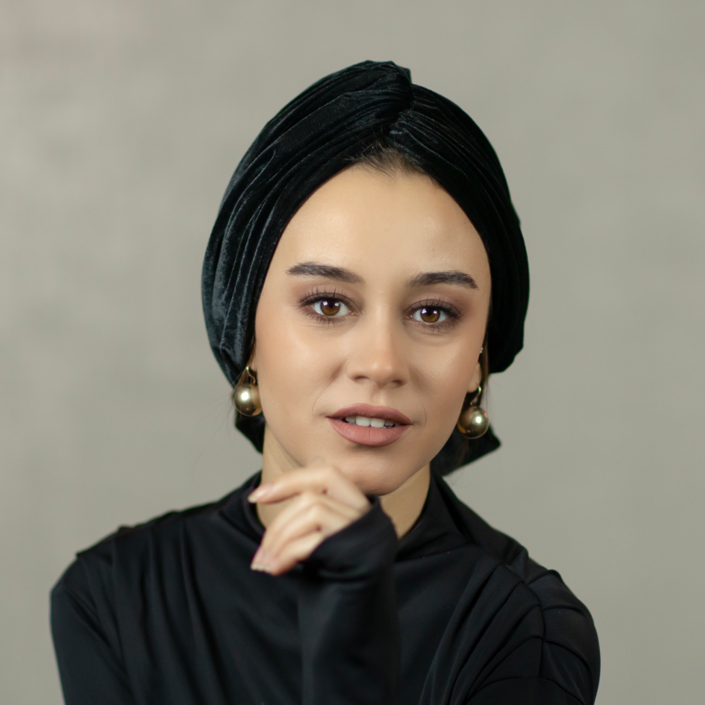 Beyrut Kadife Bone / Beirut Velvet Turban